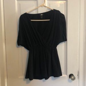 H&M flowy tunic blouse